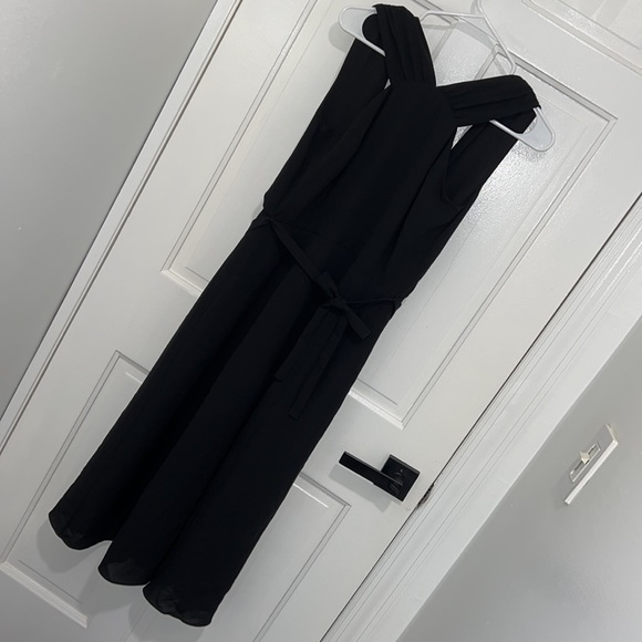 Aritzia Dresses & Skirts - ARITZIA • WILFRED aubrey backless black midi dress 2